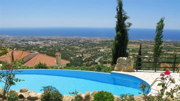 Panoramic Seaview 3, 4 & 5 Bedroom Luxurious Villas For Sale In Tsada, Pafos