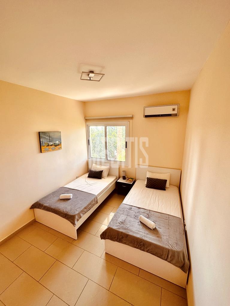 Seaview 2 Bedroom Apartment For Sale In Kato Paphos - With Communal Swimming Pool_21213