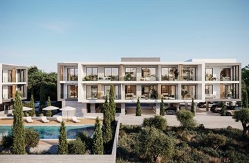 Sea View 1 & 2 Bedroom Apartments For Sale In Chloraka, Pafos