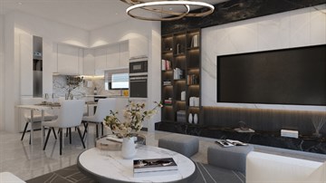 Luxury Sea View 1, 2 & 3 Bedroom Apartments For Sale Close To The Center Of Larnaka