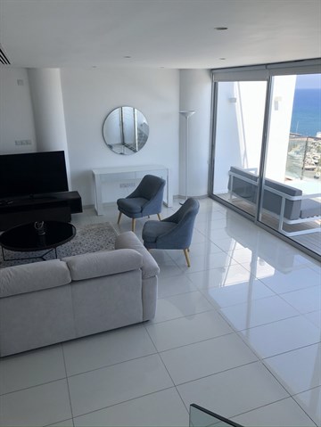 Ready To Move In 3 Bedroom Duplex Penthouse With Sea View For Sale Near Larnaca Marina & City Centre, Larnaca
