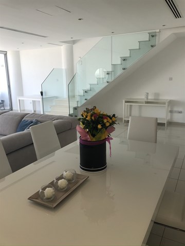 Ready To Move In 3 Bedroom Duplex Penthouse With Sea View For Sale Near Larnaca Marina & City Centre, Larnaca