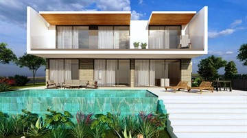 Seaview 4 Bedroom Luxury Villas For Sale In Tala, Pafos - With A Swimming Pool