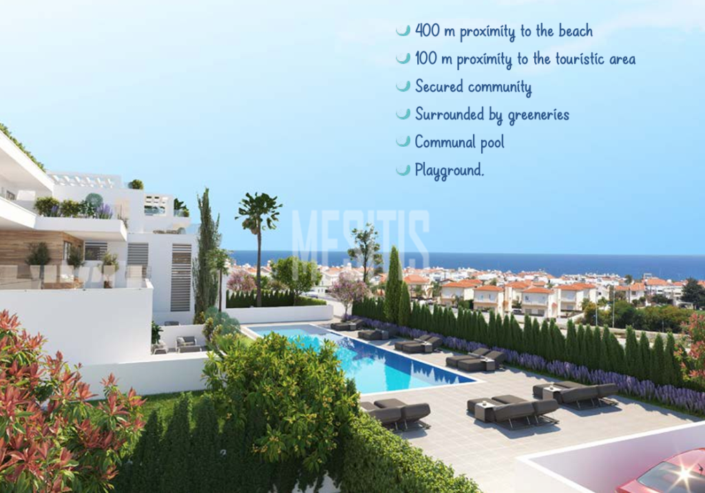 Seaview Luxury 2 Bedroom Penthouse For Sale In Kapparis, Famagusta - Only 400 Metres From The Sea_34580