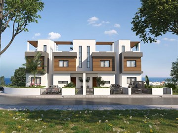 Sea View Elegant 2 & 3 Bedroom Maisonettes With Roof Garden For Sale In Kapparis, Famagusta
