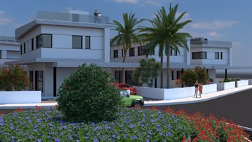 Sea View Luxury 3 & 4 Bedroom Houses With Private Pool And Roof Garden For Sale In Agia Triada Area- Protaras, Famagusta
