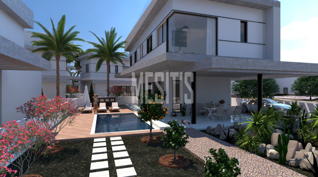 Sea View Luxury 4 Bedroom House With Private Pool And Roof Garden For Sale In Agia Triada Area- Protaras, Famagusta_39252