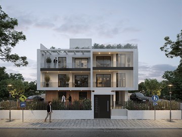 Luxury Seaview 1 & 2 Bedroom Apartments For Sale In Paralimni, Famagusta