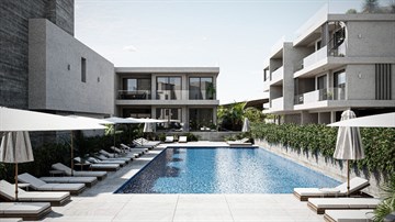 Stylish Sea View Apartments With Pool & Gym For Sale In Geroskipou, Paphos