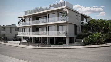 Stylish Sea View Apartments With Pool & Gym For Sale In Geroskipou, Paphos