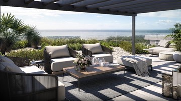 Stylish Sea View Apartments With Pool & Gym For Sale In Geroskipou, Paphos