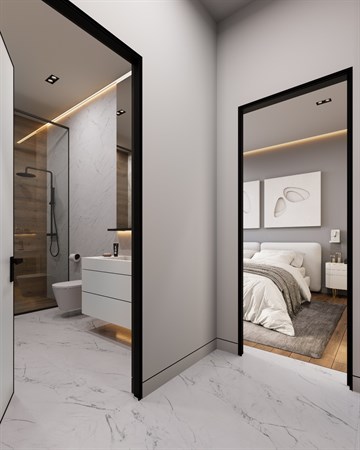 Stylish Sea View Apartments With Pool & Gym For Sale In Geroskipou, Paphos