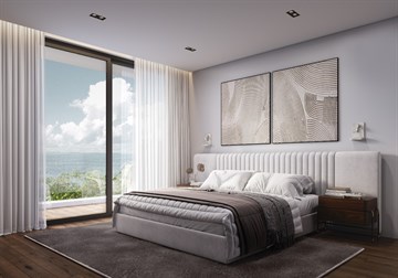 Stylish Sea View Apartments With Pool & Gym For Sale In Geroskipou, Paphos