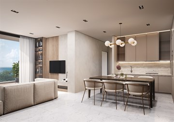 Stylish Sea View Apartments With Pool & Gym For Sale In Geroskipou, Paphos