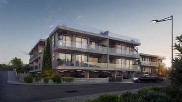 Stylish Sea View Apartments With Pool & Gym For Sale In Geroskipou, Paphos