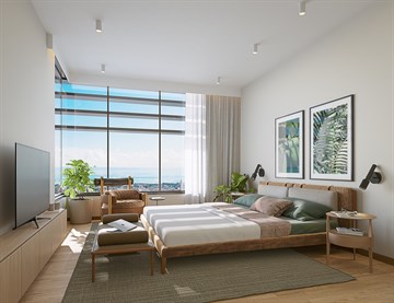 Panoramic Seaview 1, 2 & 3 Bedroom Luxury Apartments For Sale In Pafos City Center