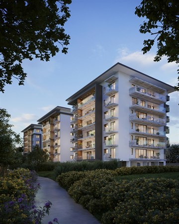 Panoramic Seaview 1, 2 & 3 Bedroom Luxury Apartments For Sale In Pafos City Center