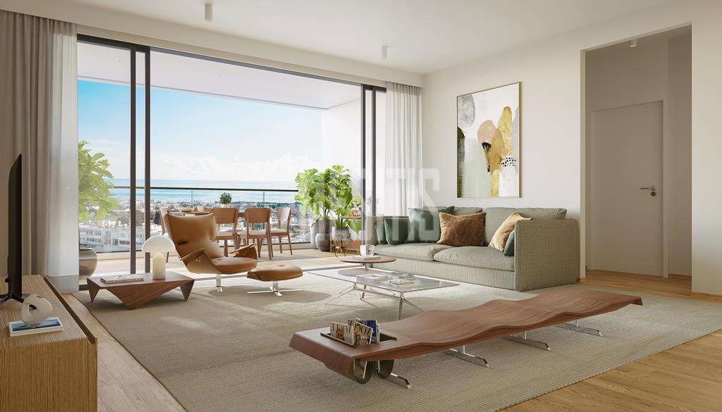 Panoramic Seaview 1 Bedroom Luxury Apartment For Sale In Pafos City Center_37194