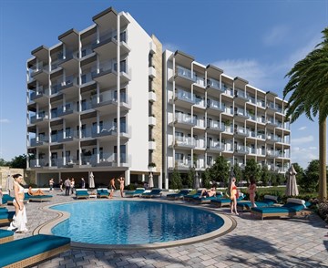 Luxury Studio, 1 & 2 Bedroom Apartments For Sale In Mouttagiakka Tourist Area, Limassol