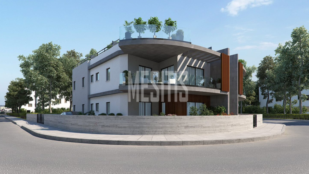 Semidetached Seaview 3 Bedroom Ground Floor Apartment With Yard For Sale In Geroskipou, Pafos - Next To A Green Area_30403