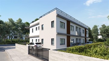 Semidetached Seaview 3 Bedroom Apartments For Sale In Geroskipou, Pafos - Next To A Green Area