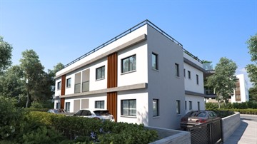 Semidetached Seaview 3 Bedroom Apartments For Sale In Geroskipou, Pafos - Next To A Green Area