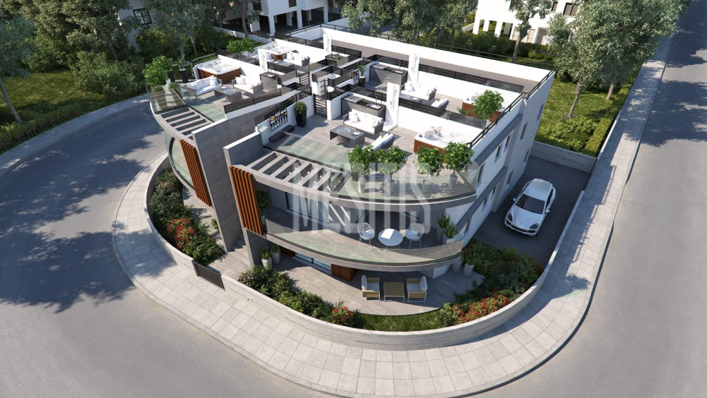 Semidetached Seaview 3 Bedroom Ground Floor Apartment With Yard For Sale In Geroskipou, Pafos - Next To A Green Area_30403