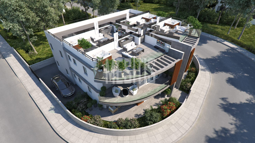 Semidetached Seaview 3 Bedroom Ground Floor Apartment With Yard For Sale In Geroskipou, Pafos - Next To A Green Area_30403