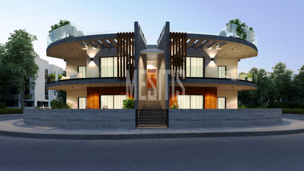 Semidetached Seaview 3 Bedroom Ground Floor Apartment With Yard For Sale In Geroskipou, Pafos - Next To A Green Area_30403