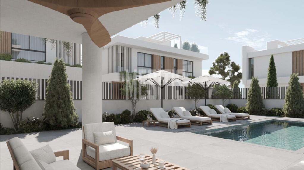 3 Bedroom House With Roof Garden For Sale In Kapparis- Protaras, Famagusta_41542