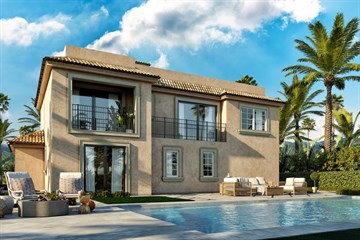 Designer Villas by the Sea With Pool, BBQ Area & Lush Outdoor Space For Sale In Chloraka, Paphos