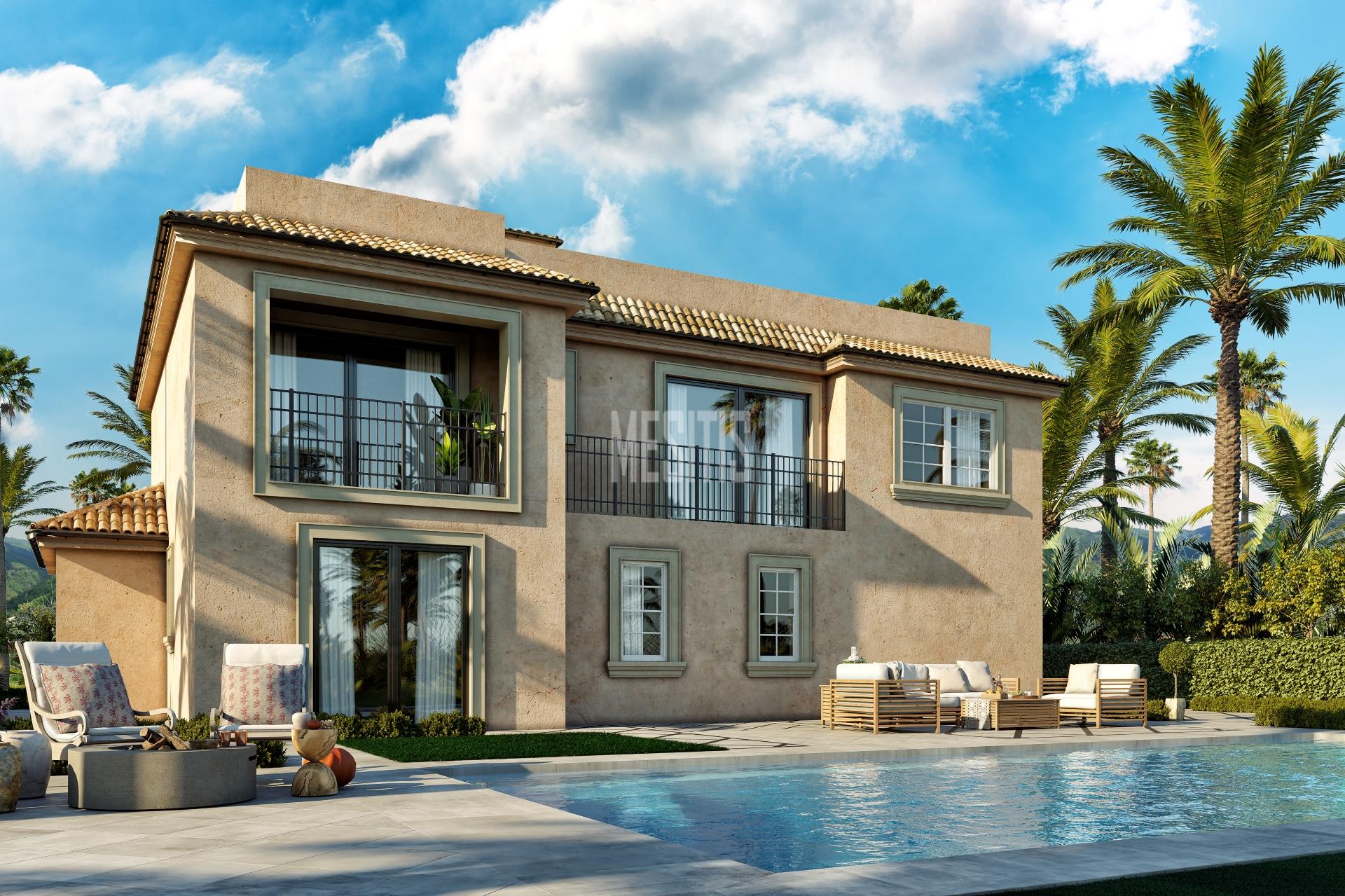 Designer 4 Bedroom Villa by the Sea With Pool, BBQ Area & Lush Outdoor Space For Sale In Chloraka, Paphos_43384