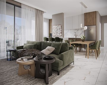 Seaview Luxurious 1 & 2 Bedroom Apartments For Sale In Kissonerga, Pafos