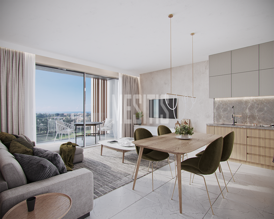 Seaview Luxurious 1 Bedroom Apartment For Sale In Kissonerga, Pafos_30349