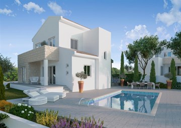 Sea View Villas With Private Pools For Sale in Pissouri, Limassol