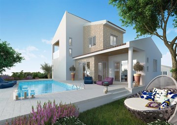 Sea View Villas With Private Pools For Sale in Pissouri, Limassol