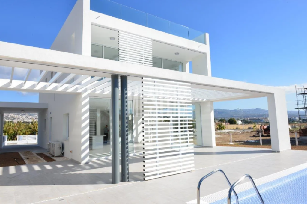 Seaview 3 Bedroom Luxury Villa For Sale In Pegeia - Coral Bay Area, In Pafos - With Swimming Pool_32865