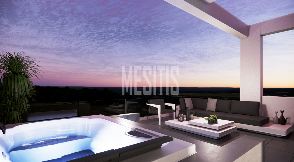 Seaview 3 Bedroom Penthouse With Roof Garden For Sale In Pafos_23677