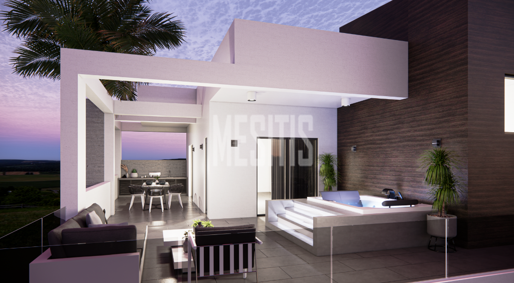 Seaview 3 Bedroom Penthouse With Roof Garden For Sale In Pafos_23677