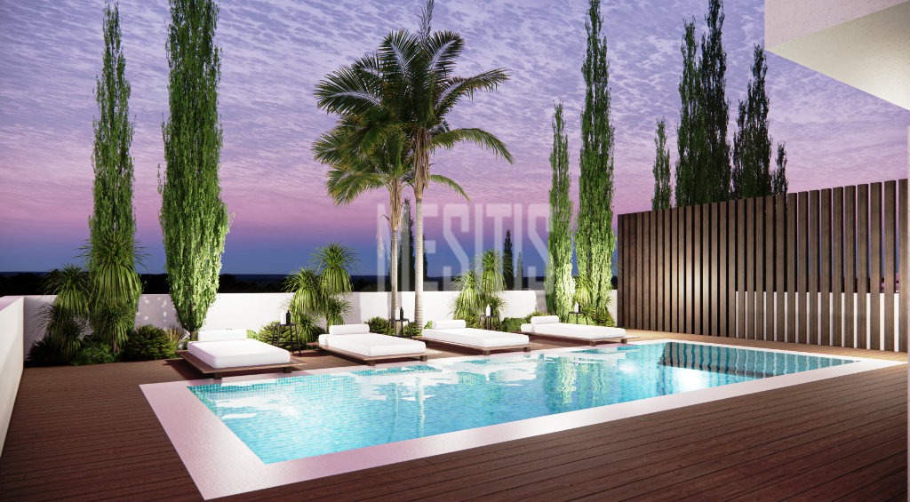 Seaview 3 Bedroom Penthouse With Roof Garden For Sale In Pafos_23677