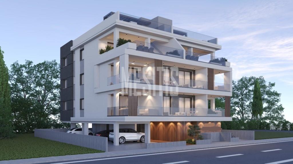 2 Bedroom Penthouse With Roof Garden For Sale In Vergina Area, Larnaka