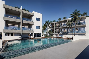 Luxury 1, 2 & 3 Bedroom Apartments With Common Pool For Sale In Kissonerga, Pafos