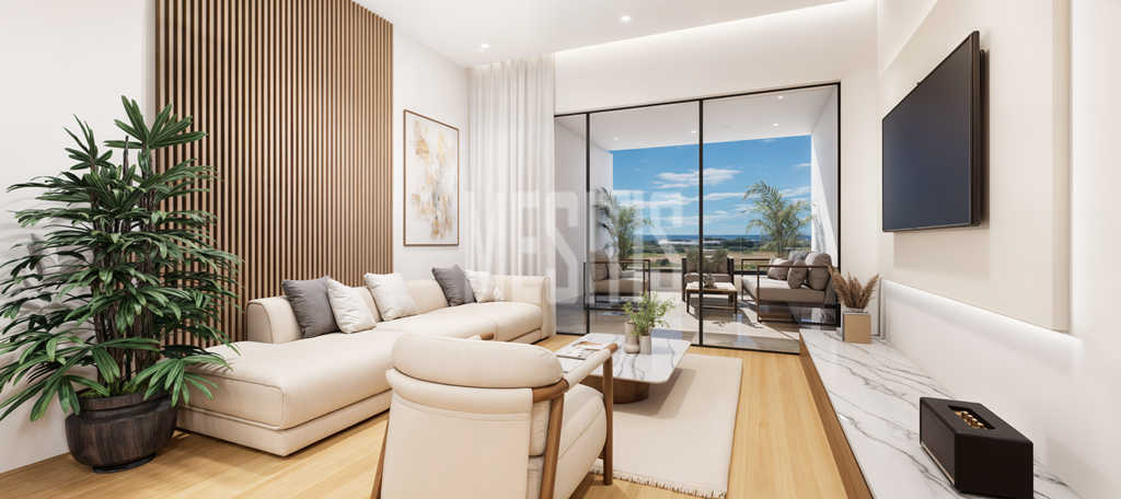 Luxury 1 Bedroom Apartment With Common Pool For Sale In Kissonerga, Pafos_43491