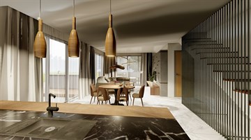 Luxury Sea View 4 Βedroom Houses With Private Pool And Roof Garden For Sale In Kpparis Area, Famagusta