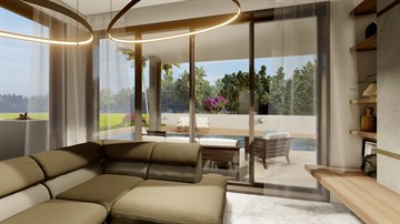 Luxury Sea View 4 Βedroom Houses With Private Pool And Roof Garden For Sale In Kpparis Area, Famagusta