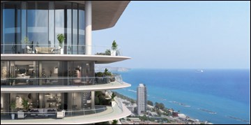 Luxury 2, 5 & 6 Bedroom Apartments For Sale Walking Distance To The Sea In Moutagiaka, Limassol