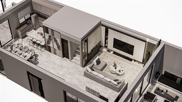 Seaview 3 Bedroom Villas For Sale In Geroskipou - Agia Marinouda, Pafos