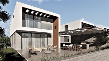 Seaview 3 Bedroom Villas For Sale In Geroskipou - Agia Marinouda, Pafos