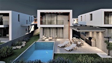 Seaview 3 Bedroom Villas For Sale In Geroskipou - Agia Marinouda, Pafos