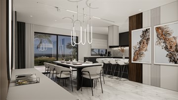 Seaview 3 Bedroom Villas For Sale In Geroskipou - Agia Marinouda, Pafos